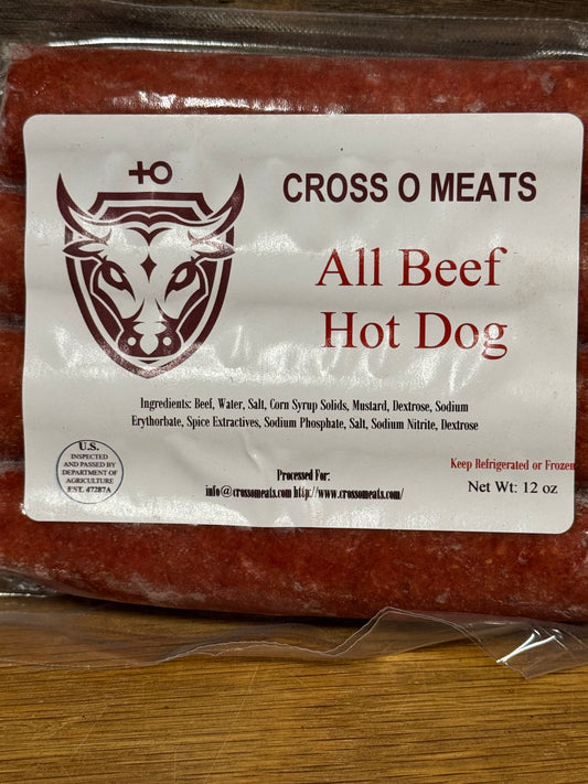 All Beef Hot Dog