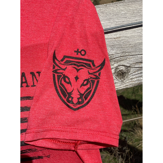 #StillNotVegan Red Frost T-Shirt -Mens