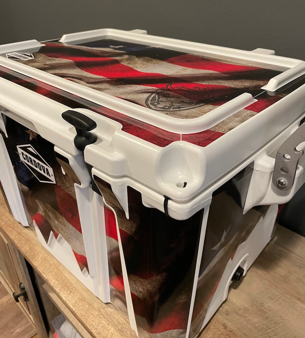 Custom Cross O Meat's Cordova Adventurer Cooler