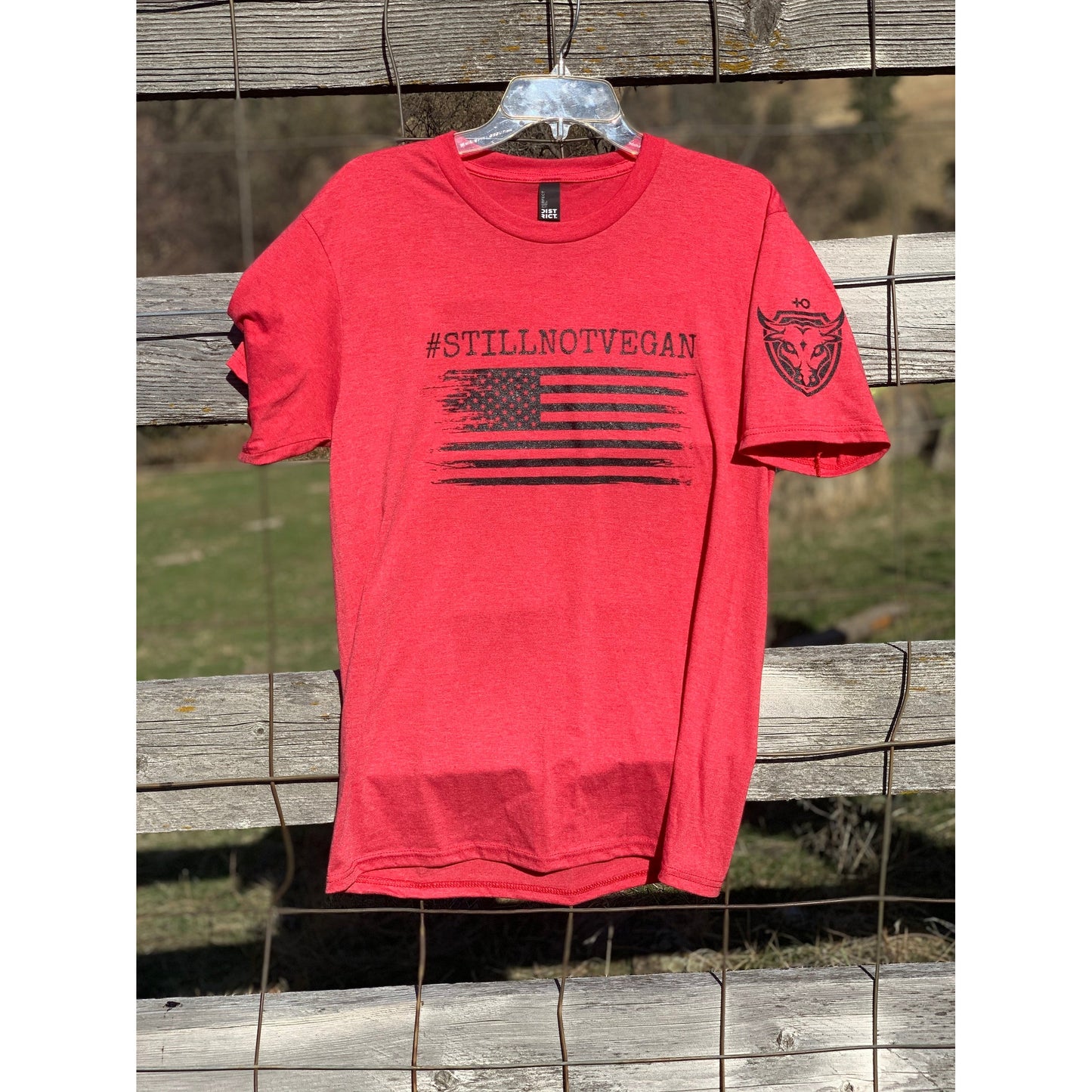#StillNotVegan Red Frost T-Shirt -Mens
