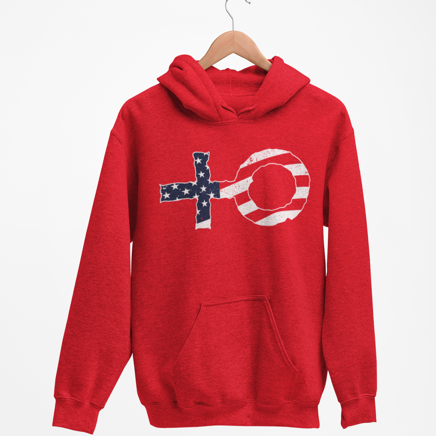 "For the Brand" Red Hoodie
