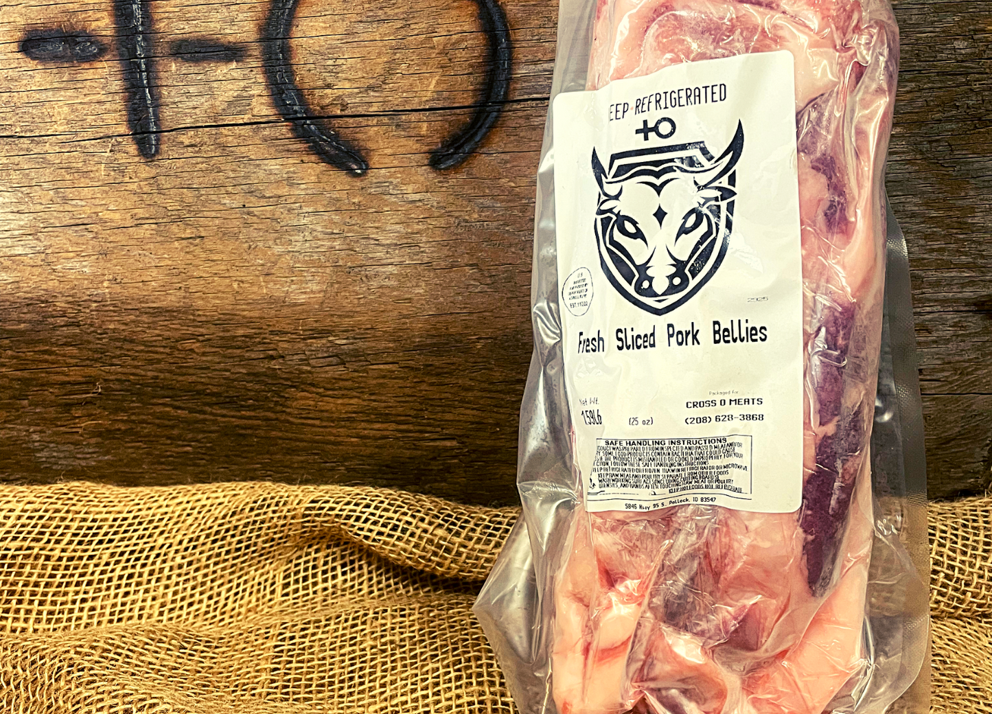 Sliced Pork Belly (aka Natural Bacon)